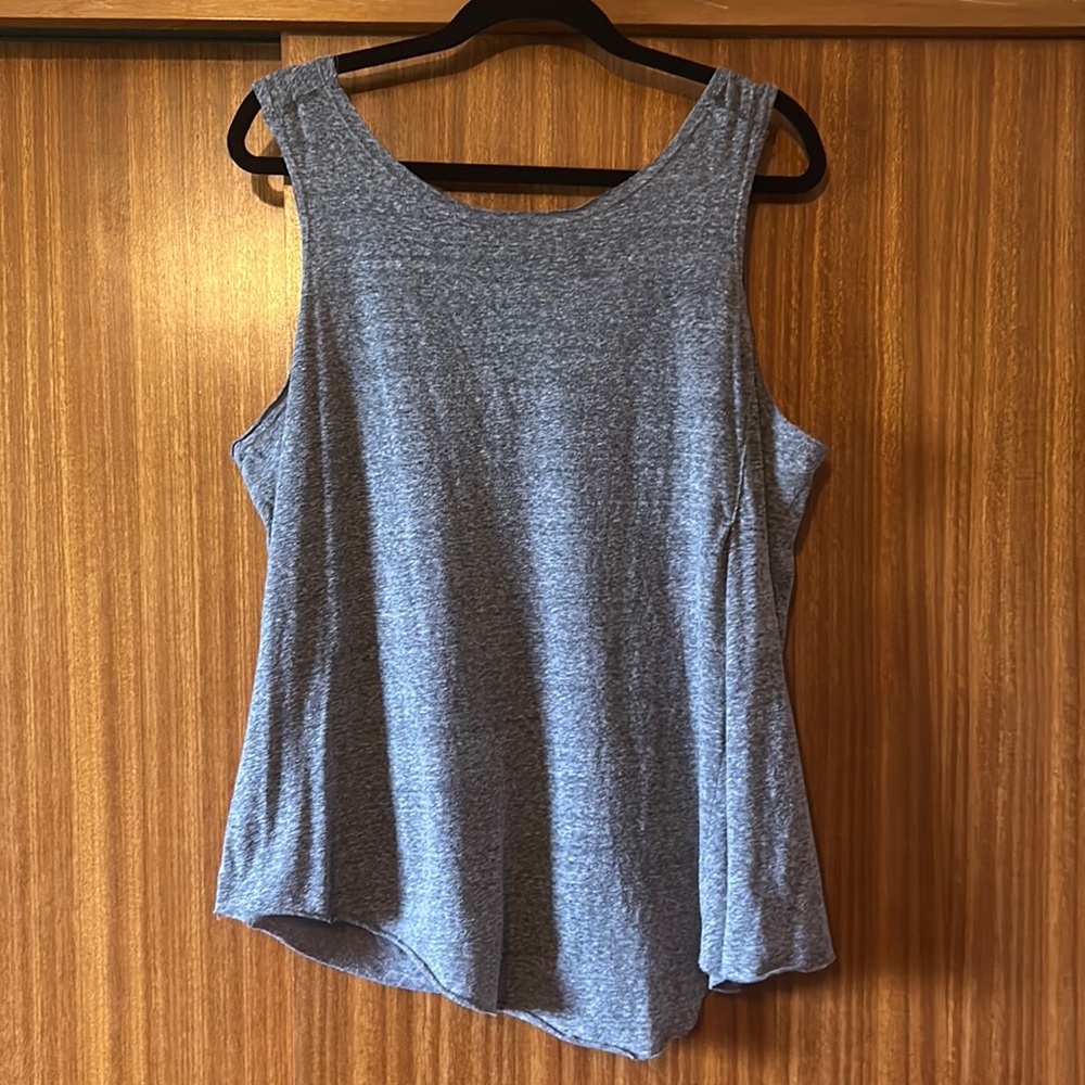 Soft, lightweight, asymmetrical tank by William Rast, maybe worn once.